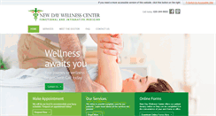 Desktop Screenshot of newdaywellnesscenter.com